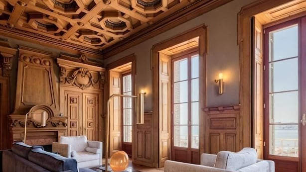 Living area - Verride Palácio Santa Catarina (Lisbon)