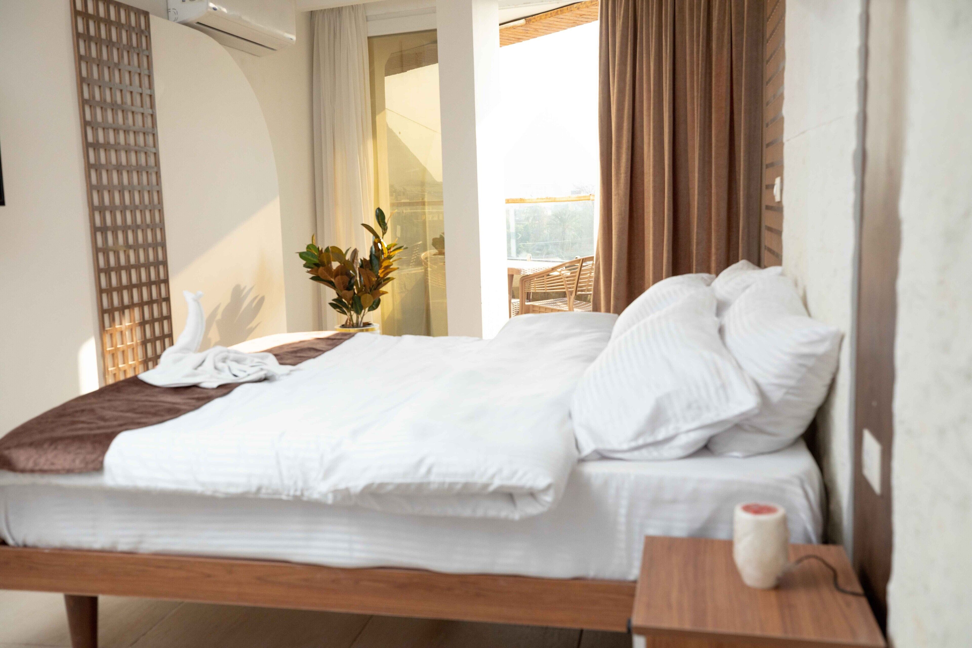 6 habitaciones, tabla de planchar con plancha, internet y ropa de cama 