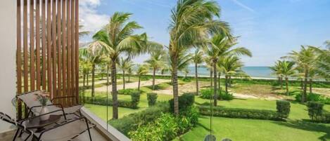 Private beach nearby