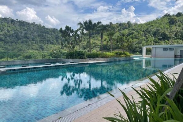 Outdoor pool - Studio Apartment Liberty Arc, Ampang (Ampang)