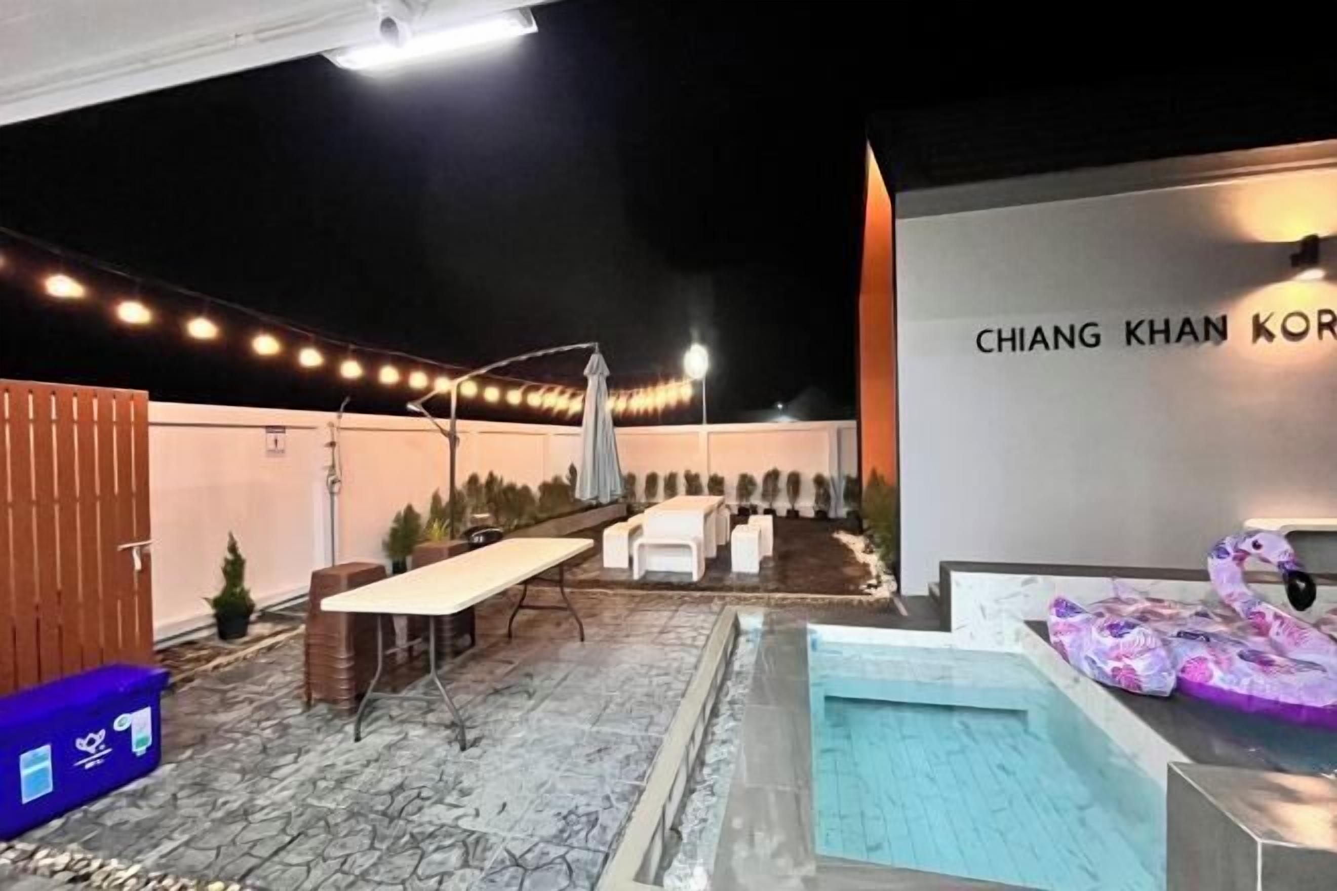 Outdoor pool