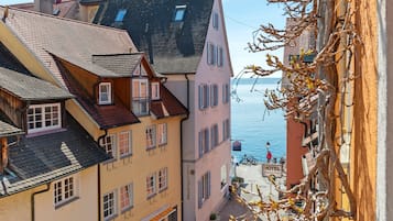 Blick von der Unterkunft