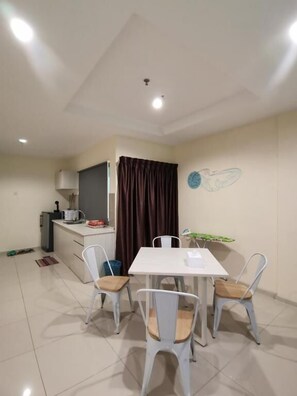 Iron/ironing board - Peaceful 1-Bedroom Unit at Marina Island by JoMy Homestay (Manjung)