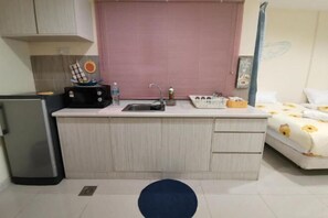 Iron/ironing board - Peaceful 1-Bedroom Unit at Marina Island by JoMy Homestay (Manjung)