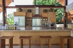 Restaurant - Basitour Kalya Residence Villa Four-Bedrooms Villa (Koh Samui)