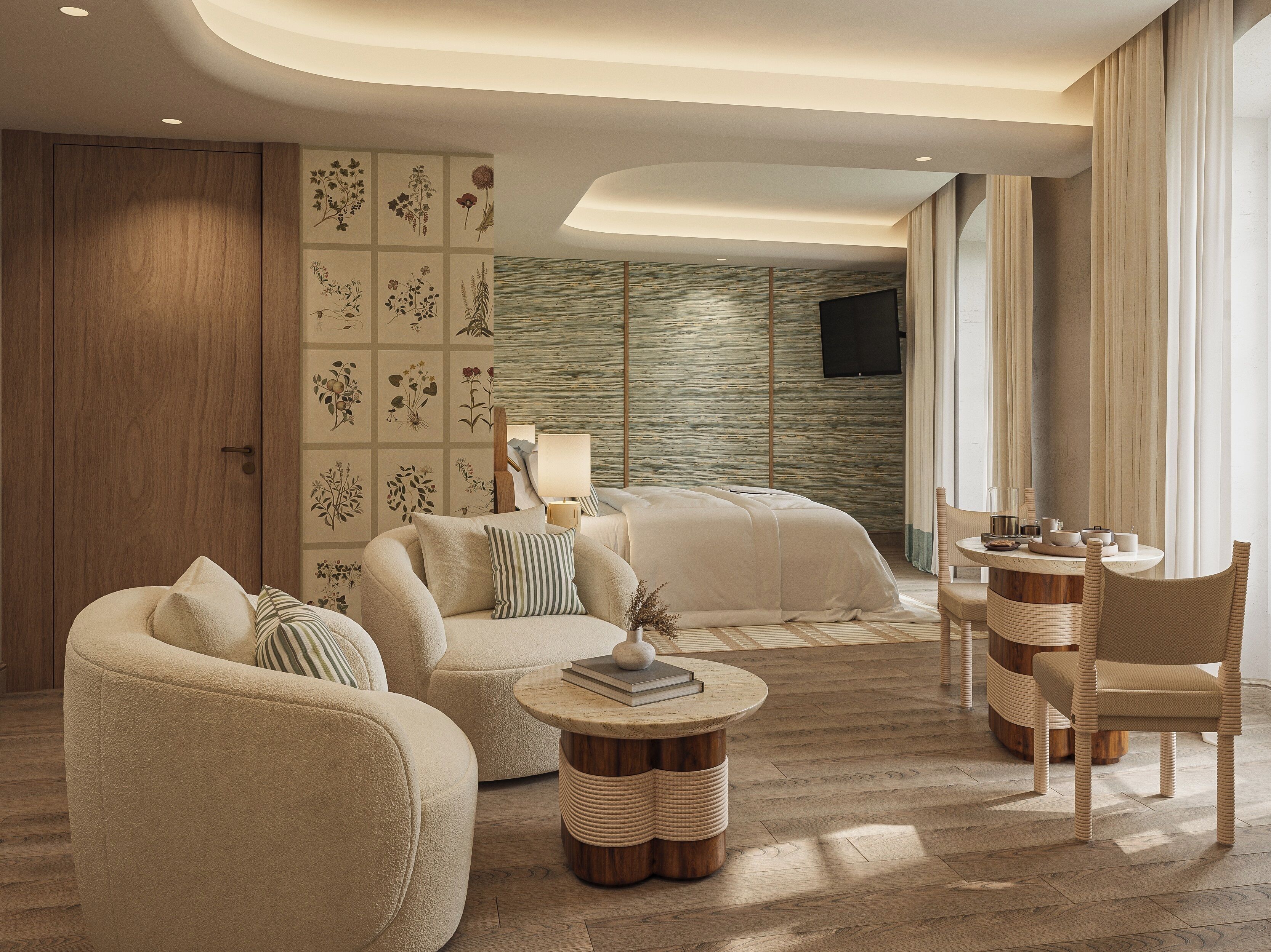 Junior Suite, Balcony | In-room safe, iron/ironing board, free WiFi