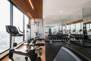 Gym - Sky RiverPool, Cozy & Luxury for family (Chiang Mai)