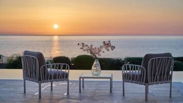 Blick von der Unterkunft