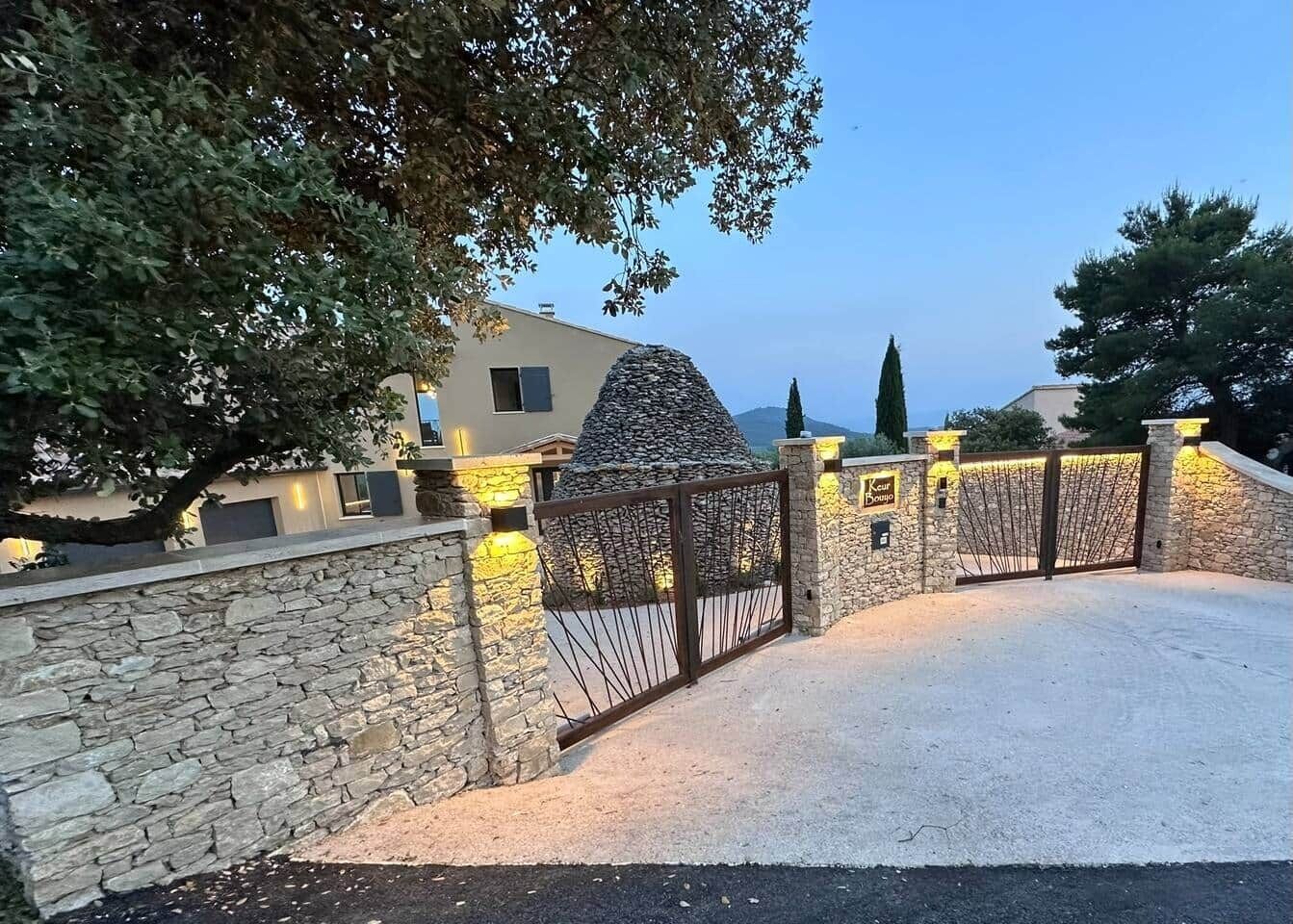 Enceinte de l’hébergement