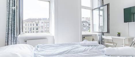 Basic-Apartment | Ausblick vom Zimmer