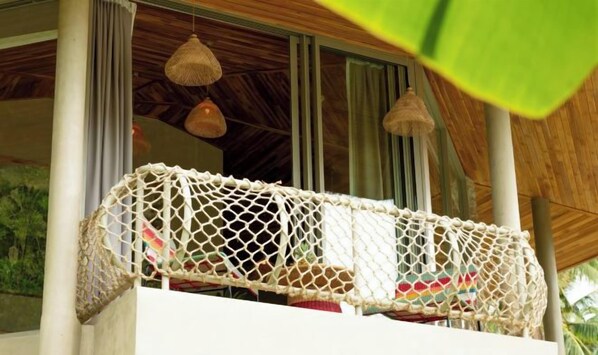 Terrace/patio - Carbana Lodge, 1 Bedroom - Eco Lodge, Koh Samui (Koh Samui)