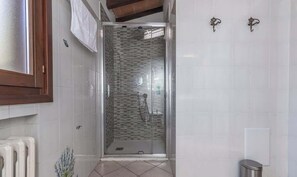 Shower, hair dryer
