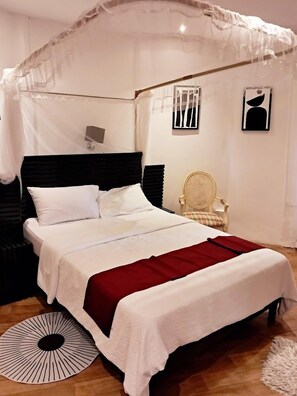 Individually decorated, individually furnished, free WiFi, bed sheets