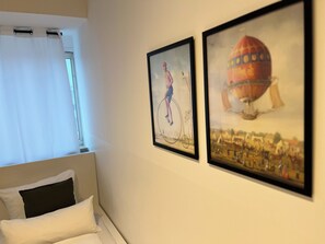 Habitación individual básica | Escritorio, espacio para trabajar con laptop y wifi gratis