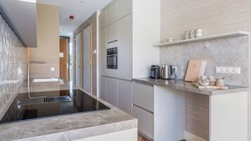 Dishwasher, dining tables