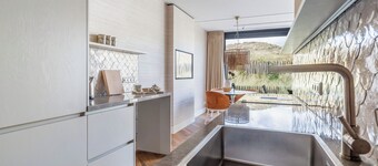 Luxury and atmosphere with a garden and dune views