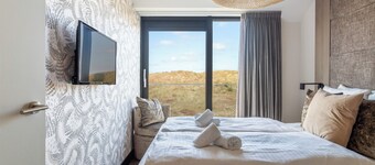 Ultimate luxury with panoramic views, private sauna and bath in the bedroom ✨