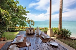 Outdoor dining - Baan Chang (Koh Samui)