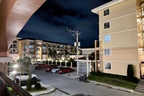 Blick von der Unterkunft