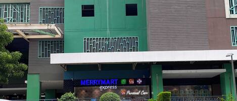 Fassade der Unterkunft