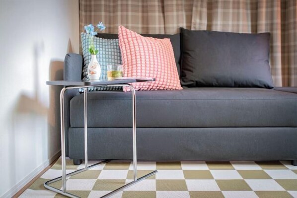 Living area - Japandi house in ikebukuro (Tokyo)