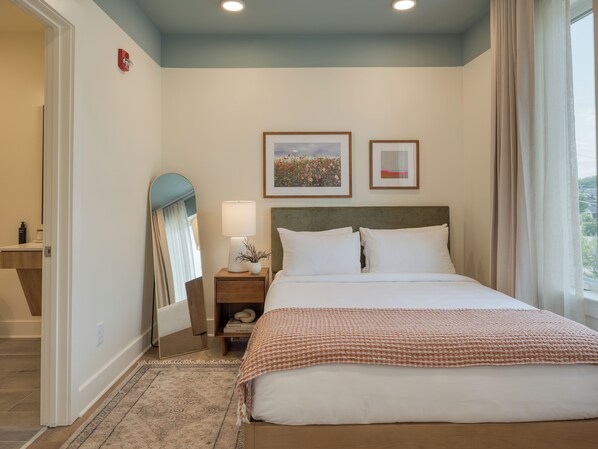 1 habitación, cuna de viaje, wifi gratis y ropa de cama 