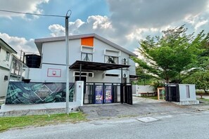 Blick von der Unterkunft