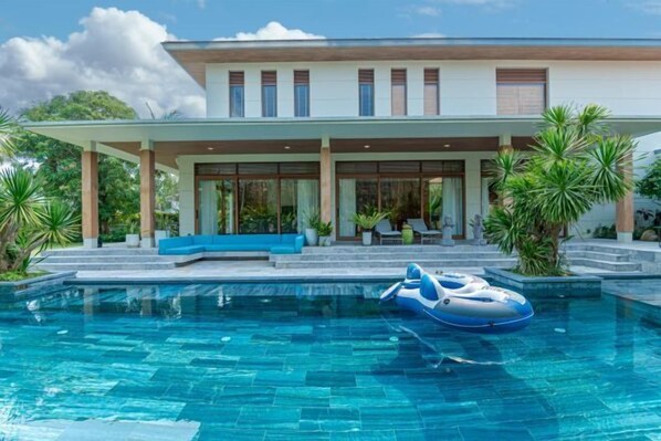 Private beach nearby