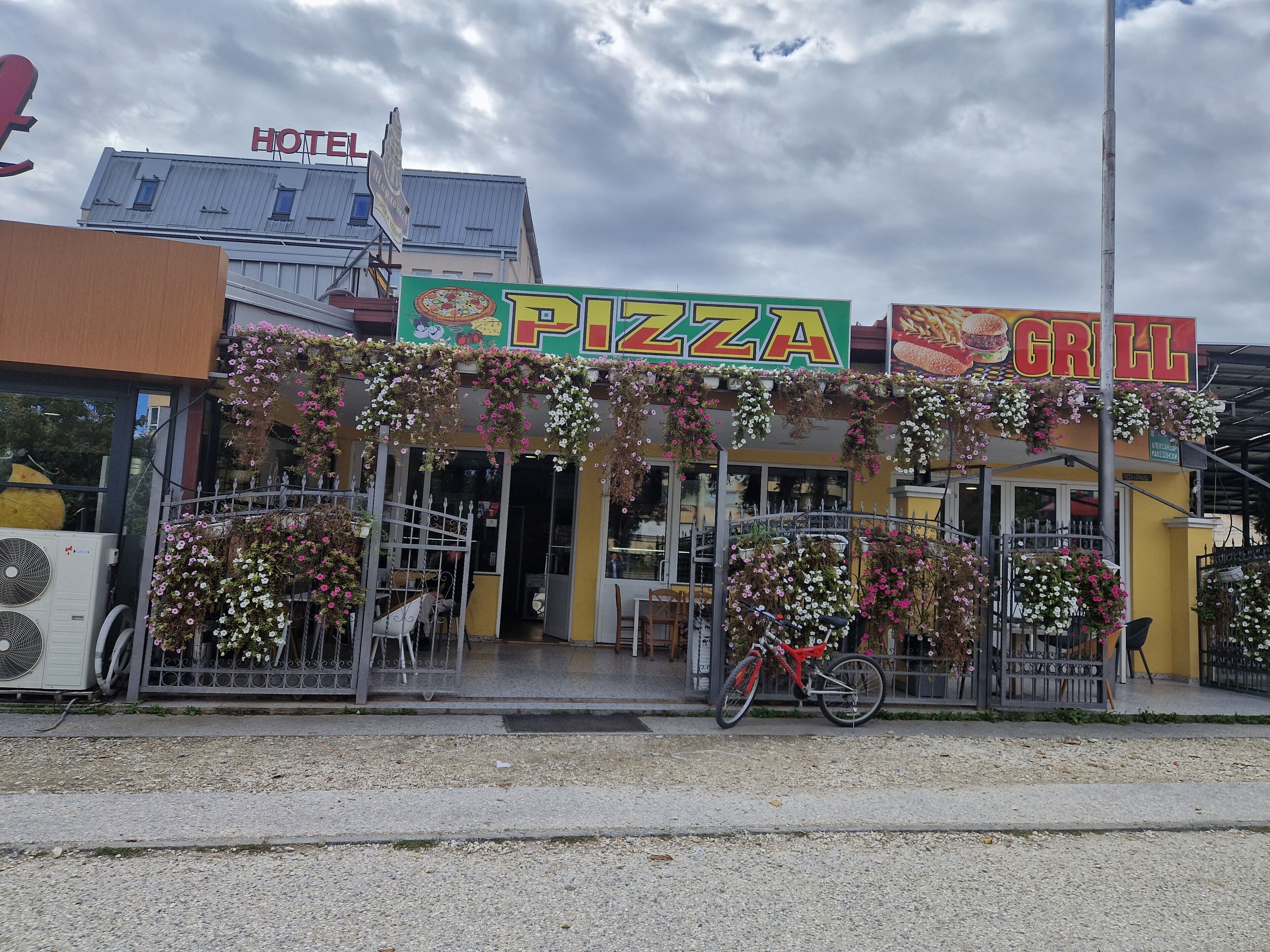 Fassade der Unterkunft