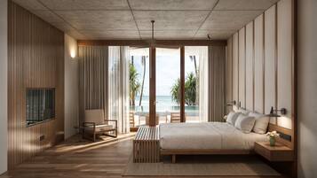 Suite Deluxe, vistas al mar | Wifi gratis