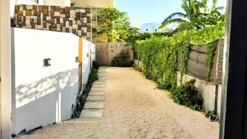 Uitzicht vanuit accommodatie