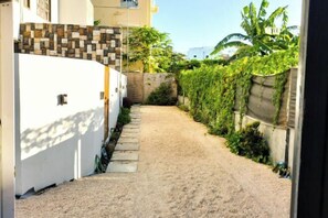 Uitzicht vanuit accommodatie