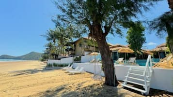 Private beach nearby