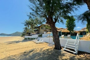 Privatstrand in der Nähe