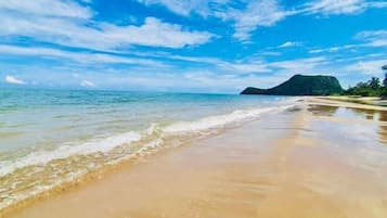 Private beach nearby