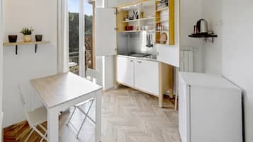 Suite Classique, balcon | Cuisine privée