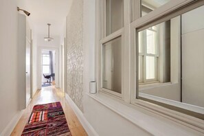 Iron/ironing board, cribs/infant beds