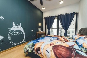 Room - CG Royal Strand Totoro Theme Suite 3BR (Johor Bahru)