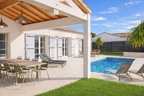 Pool - NEW ! - New 6-person villa, heated pool & great comfort (Saint-Augustin)