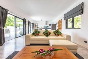 Living area - Villa Nirvana (Koh Samui)