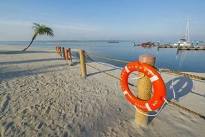 Private beach nearby, beach volleyball