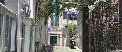 Uitzicht vanuit accommodatie