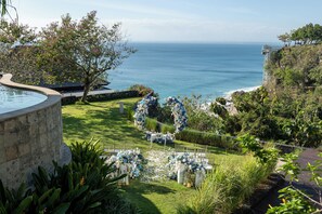 Área de bodas al aire libre