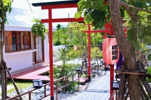 Àrea exterior de l'allotjament