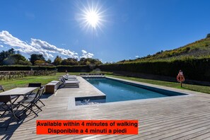 Alberca al aire libre por temporada 