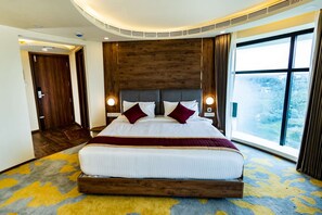 Lyxsvit - utsikt mot staden | Ljudisolering, strykjärn/strykbräda och gratis wi-fi