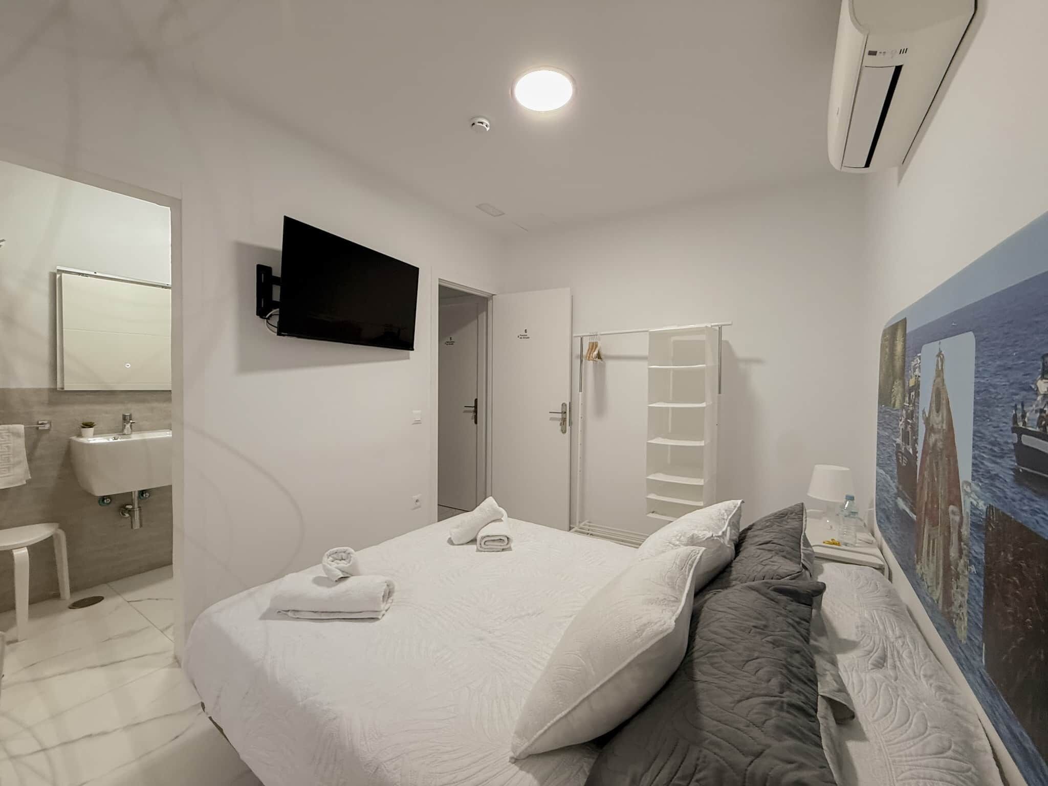 1 室のベッドルーム、WiFi、ベッドシーツ