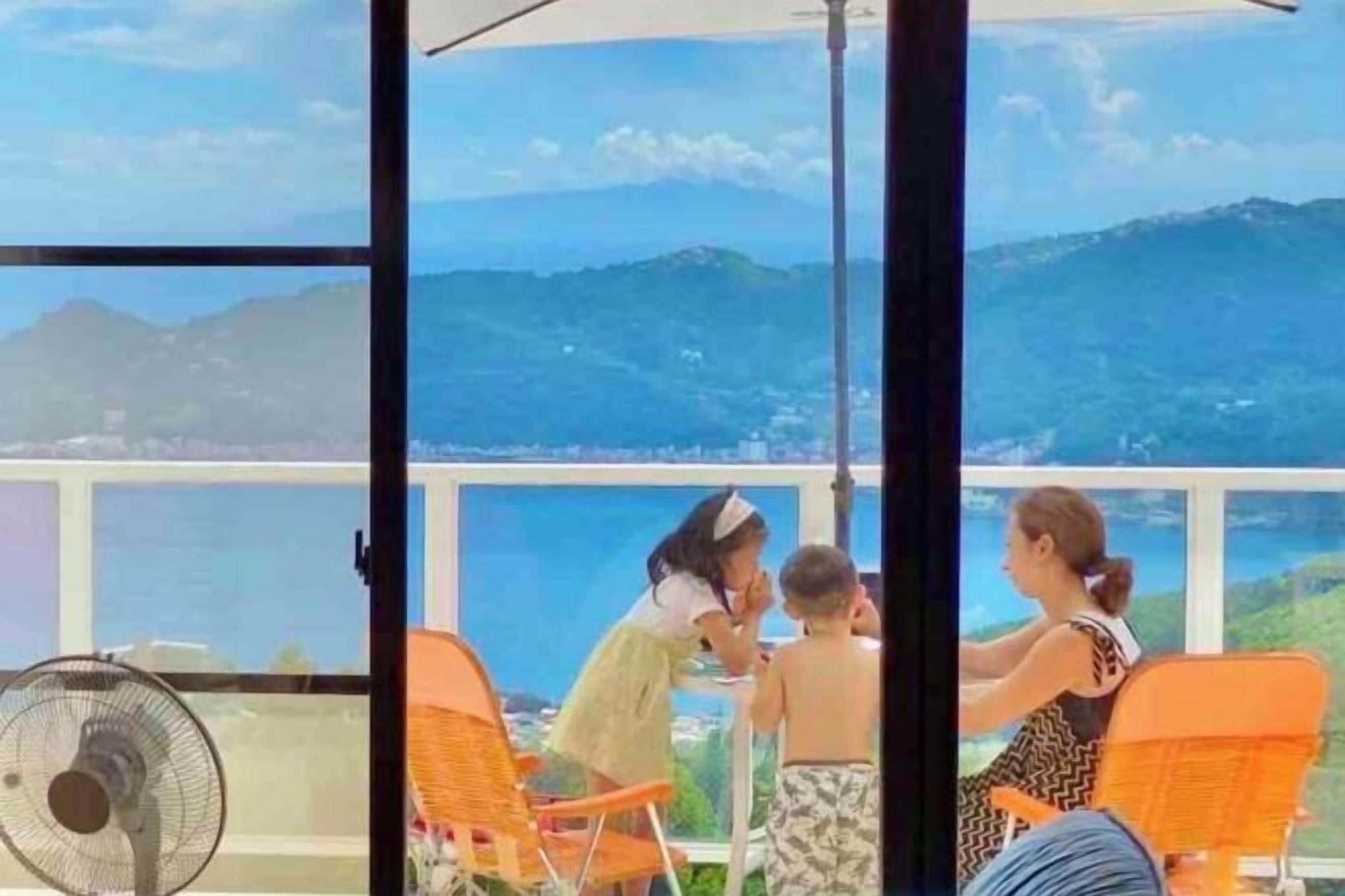 Vue depuis l’hébergement 