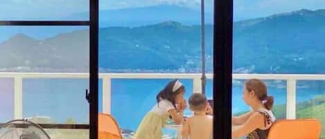 Vue depuis l’hébergement