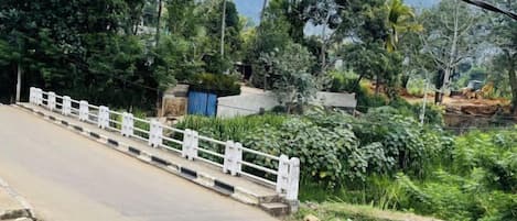 Blick von der Unterkunft